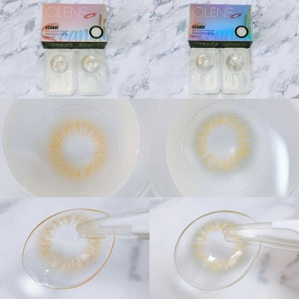 SCANDI(スカンディ)/OLENS/カラーコンタクトレンズを使ったクチコミ(4枚目)