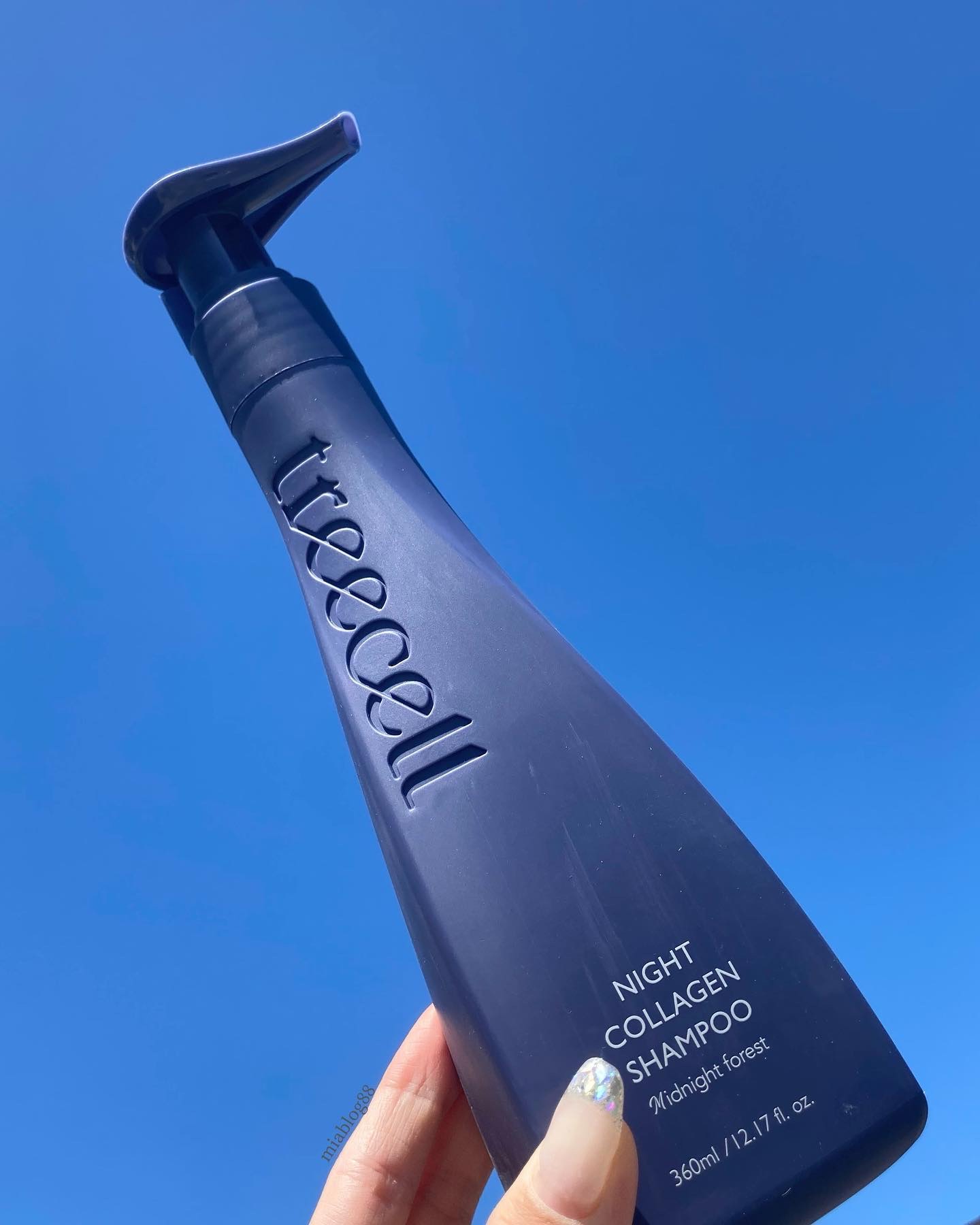 ナイトコラーゲンシャンプーミッドナイトフォレスト/treecell/市販シャンプーを使ったクチコミ（2枚目）
