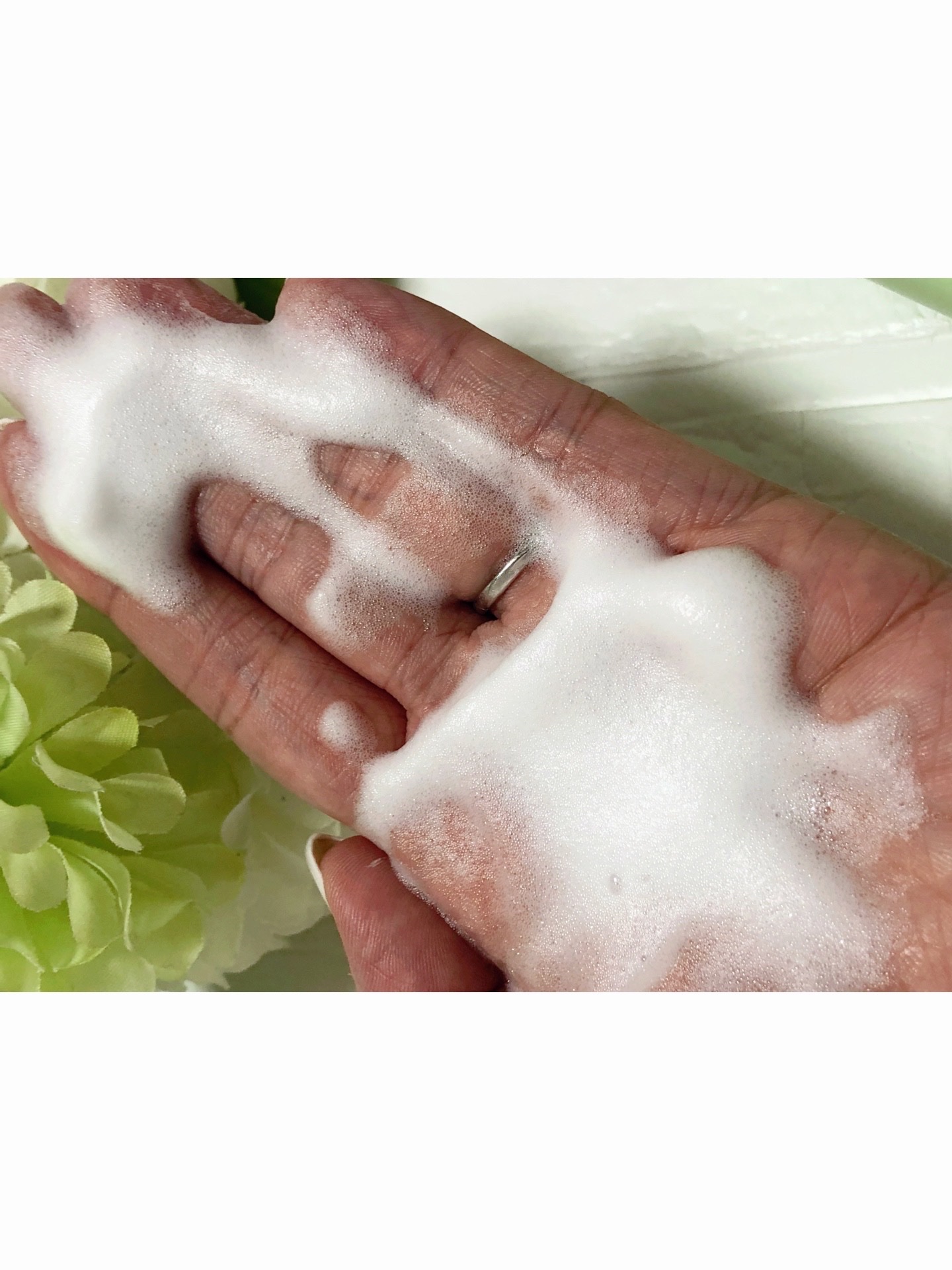 ロゼット洗顔サボン スムースウォッシュ[泡洗顔料]/ロゼット/泡洗顔を使ったクチコミ（2枚目）