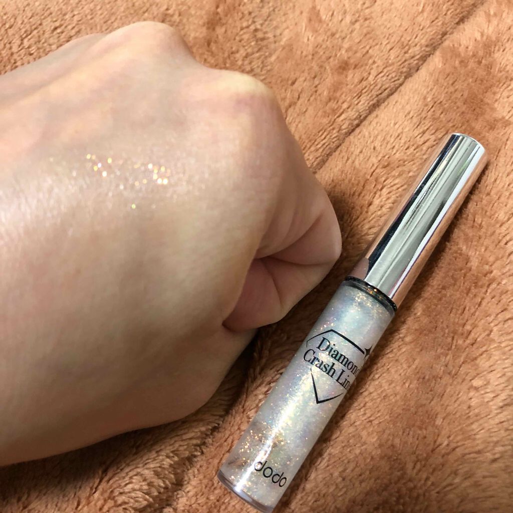 ダイヤモンドクラッシュライナーN 02 ゴールドパール/ドド/リキッドアイライナーを使ったクチコミ（1枚目）