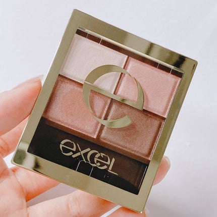 スキニーリッチシャドウ/excel/アイシャドウパレットを使ったクチコミ(4枚目)