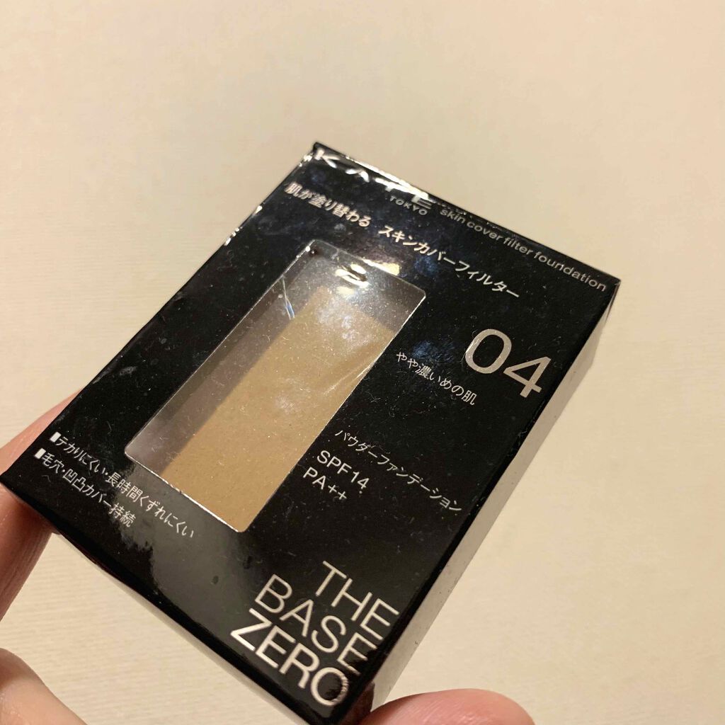 シークレットスキンメイカーゼロ（パクト） 04 やや濃いめの肌/KATE/パウダーファンデーションを使ったクチコミ（1枚目）