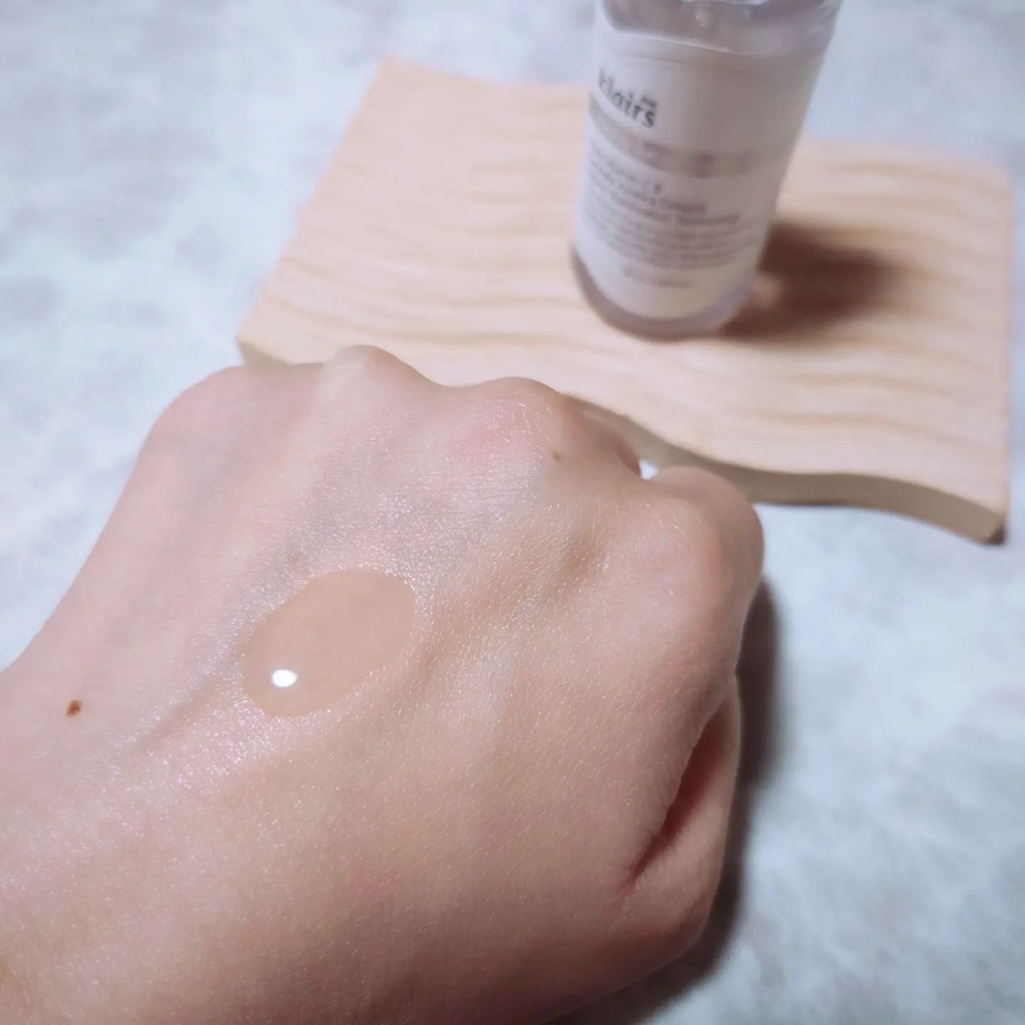 フレッシュリージュースドビタミンドロップ(35ml)/Klairs/美容液を使ったクチコミ（3枚目）