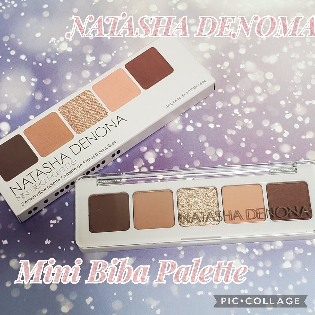 Natasha Denona  ミニビバパレットのクチコミ「『Natasha Denona  Mini Biba Palette』✨を使ってのアイメイク🎵.....」（1枚目）