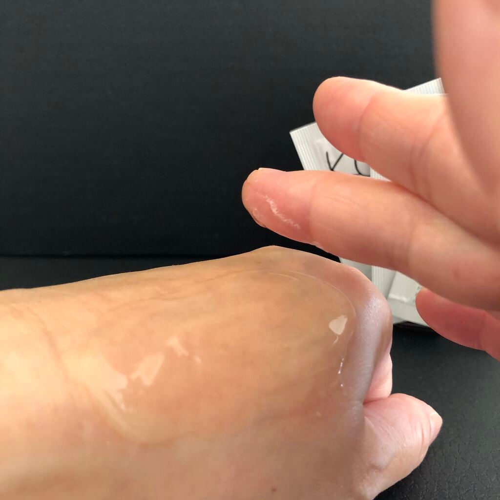 KC むきタマつるん 発泡美容液クレンジング/ハーブ健康本舗/クレンジングジェルを使ったクチコミ(4枚目)