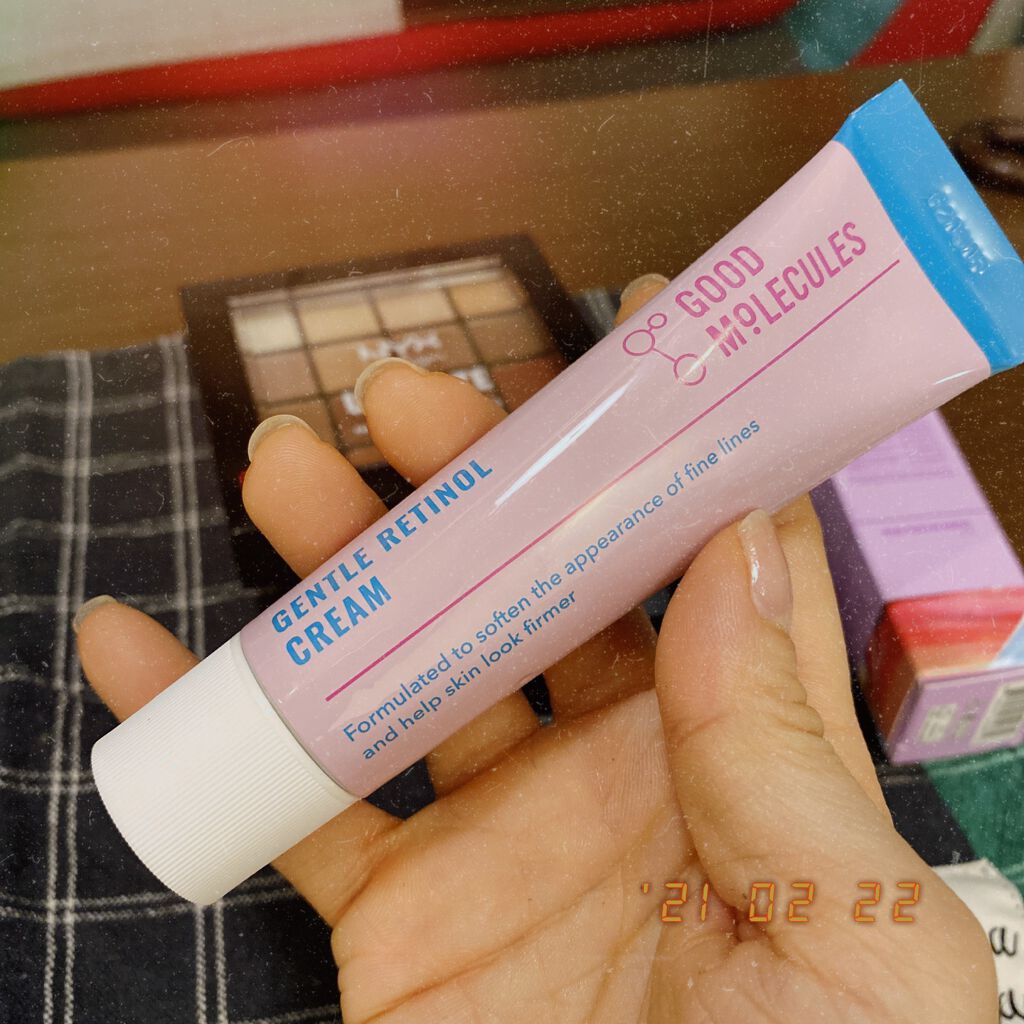 Gentle Retinol Cream/Good Molecules/フェイスクリームを使ったクチコミ（3枚目）