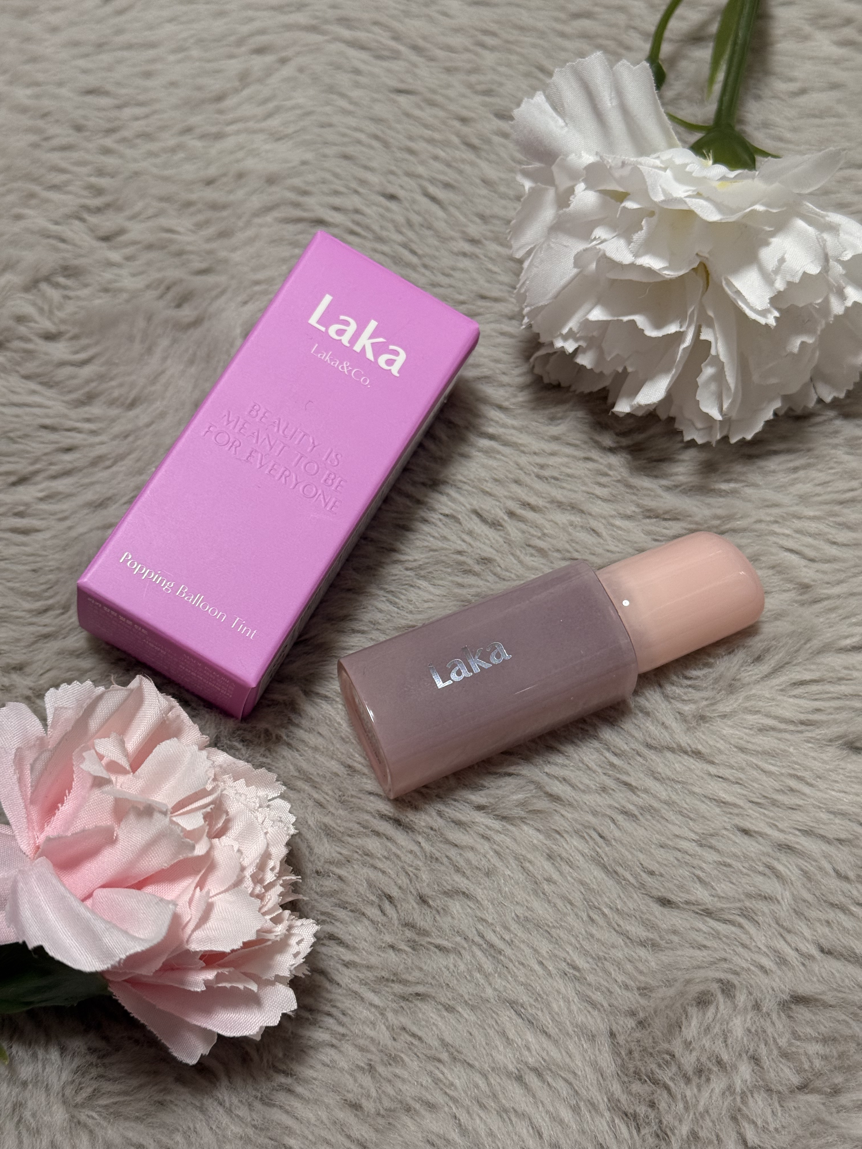 ポッピングバルーンティント/Laka/リップティントを使ったクチコミ（1枚目）
