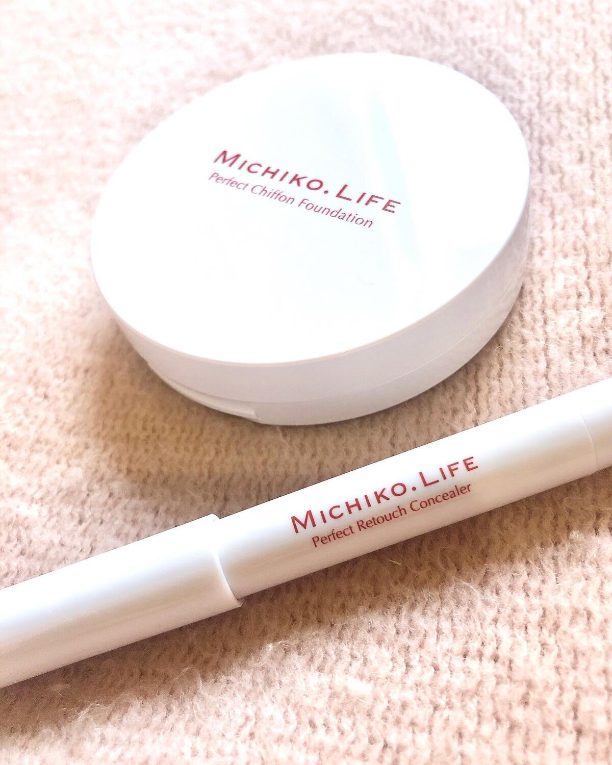 パーフェクトシフォンファンデーション/MICHIKO.LIFE/パウダーファンデーションを使ったクチコミ(1枚目)