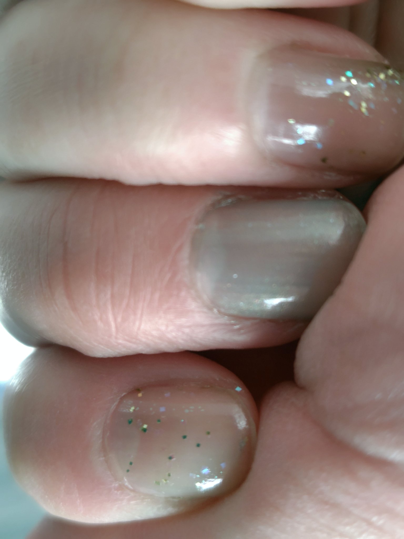 オサジ アップリフト ネイルカラー 503 Toushi〈透視〉/OSAJI/マニキュアを使ったクチコミ（2枚目）