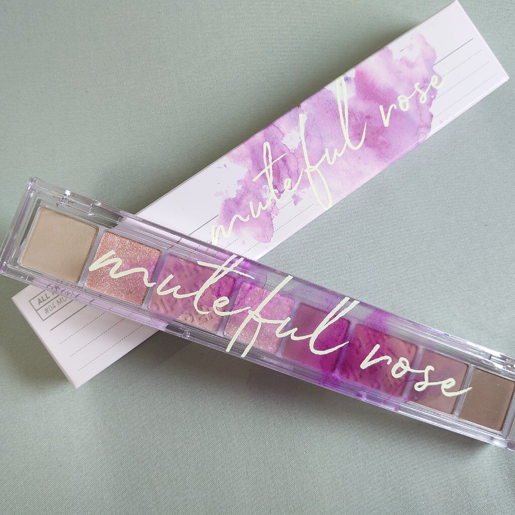 オール テイク ムード パレット(24AD)/PERIPERA/アイシャドウパレットを使ったクチコミ（1枚目）