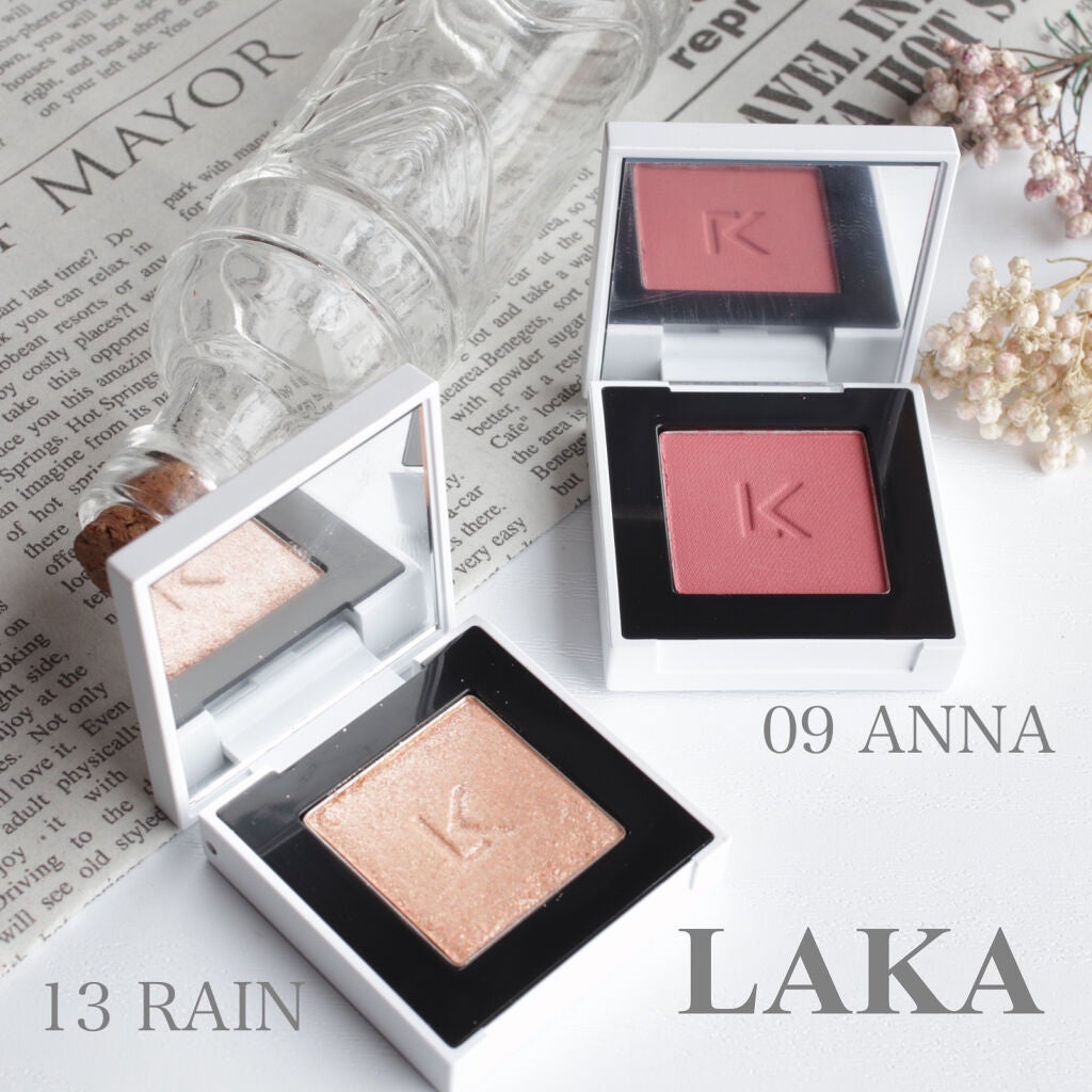 ジャストアイシャドウ/Laka/単色アイシャドウを使ったクチコミ(1枚目)