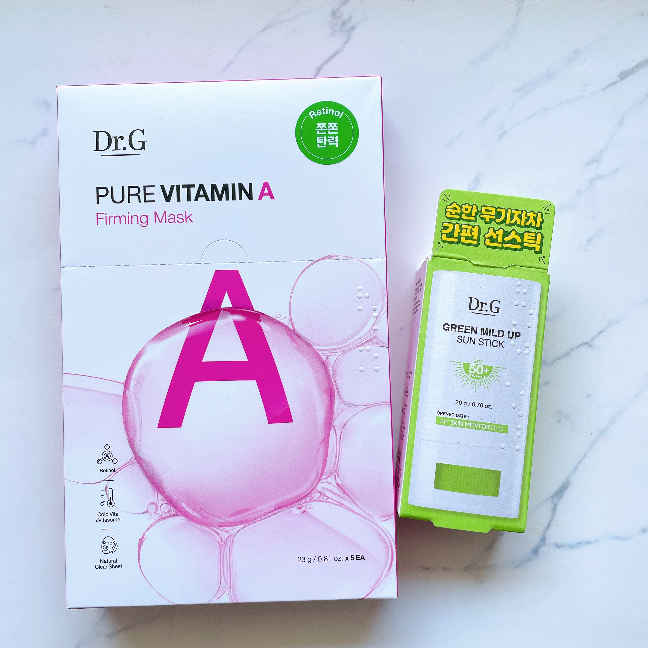 グリーンマイルドサンスティック SPF50+ PA++++/Dr.G/日焼け止めスティックを使ったクチコミ（1枚目）