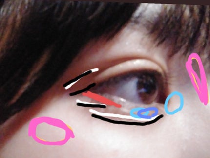 MP2wayアイクレヨン/セリア/スティックアイシャドウを使ったクチコミ(10枚目)