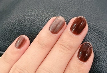 ネイルホリック Earth color BR307/ネイルホリック/マニキュアを使ったクチコミ（1枚目）