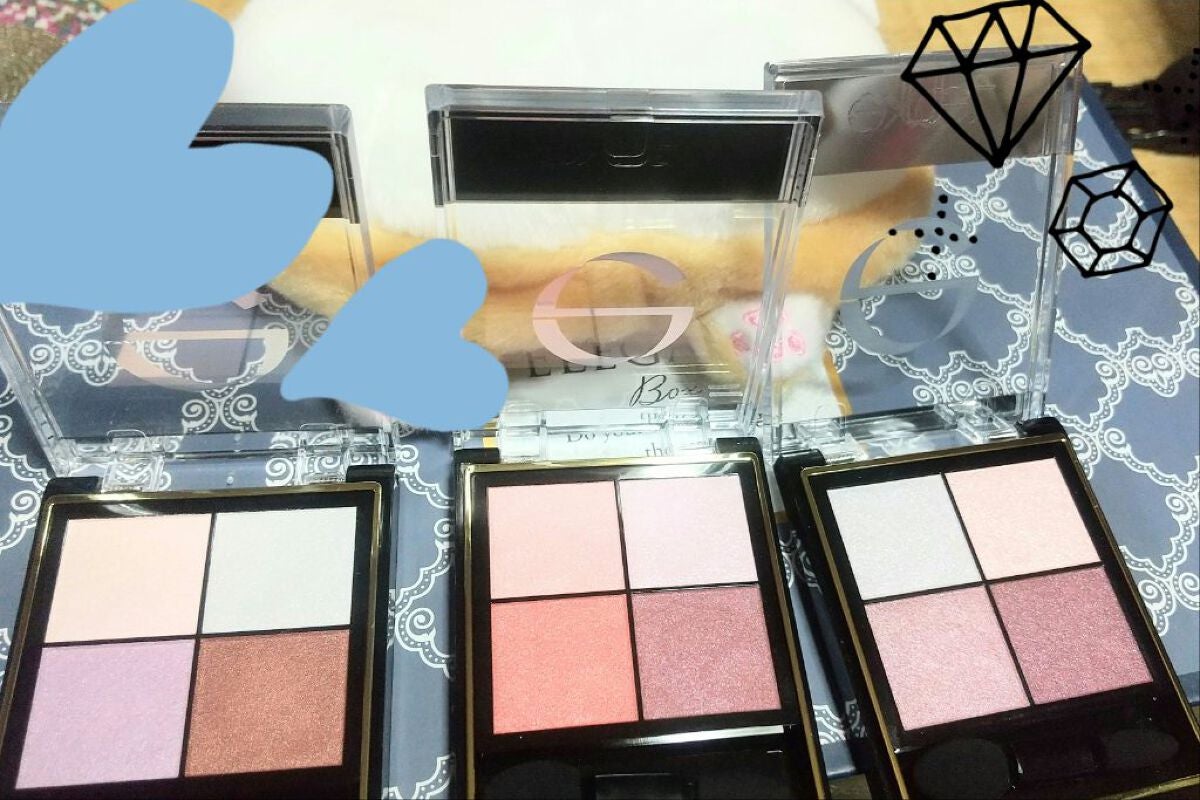 リアルクローズシャドウ/excel/アイシャドウパレットを使ったクチコミ(3枚目)