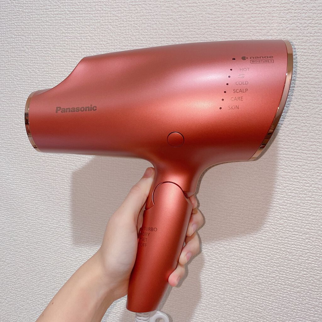 ヘアードライヤー ナノケア EH-NA0E／EH-CNA0E P コーラルピンク/Panasonic/ドライヤーを使ったクチコミ（1枚目）