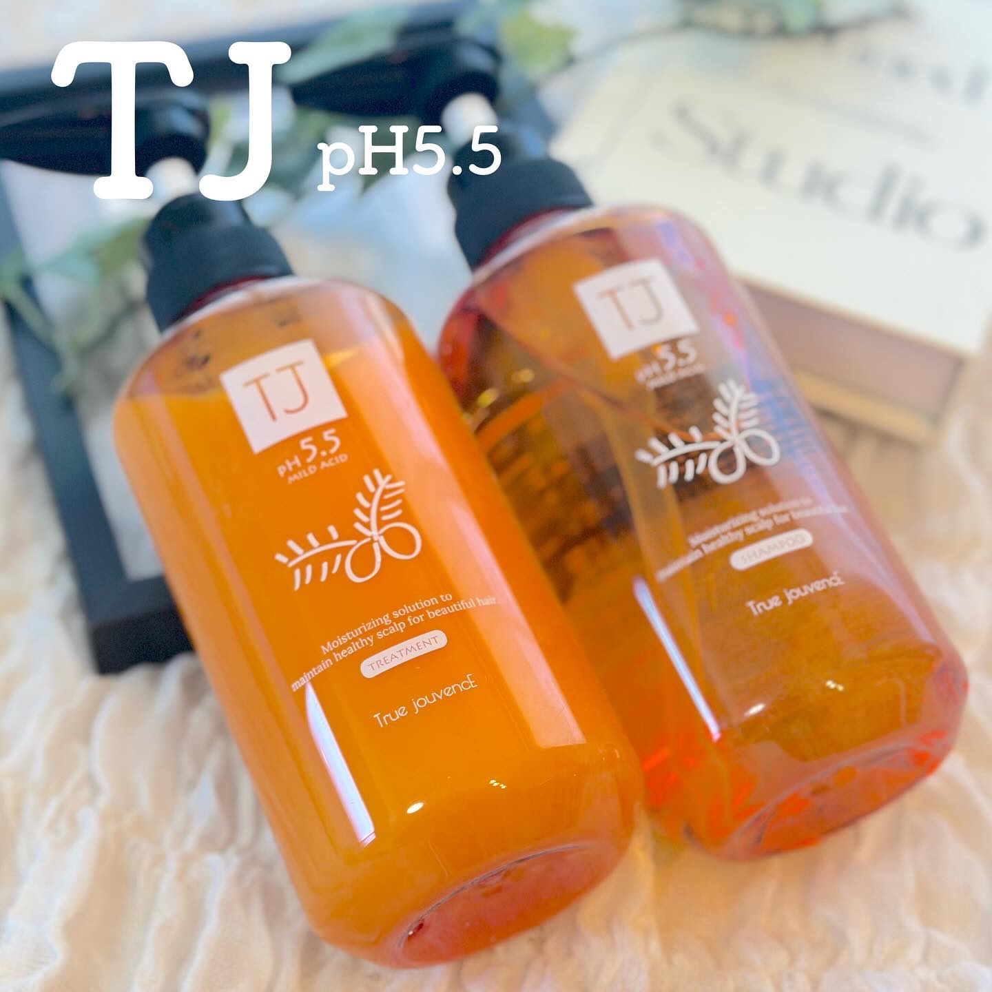 TJ pH5.5 シャンプー＆トリートメント/True jouvencE/市販シャンプーを使ったクチコミ（1枚目）