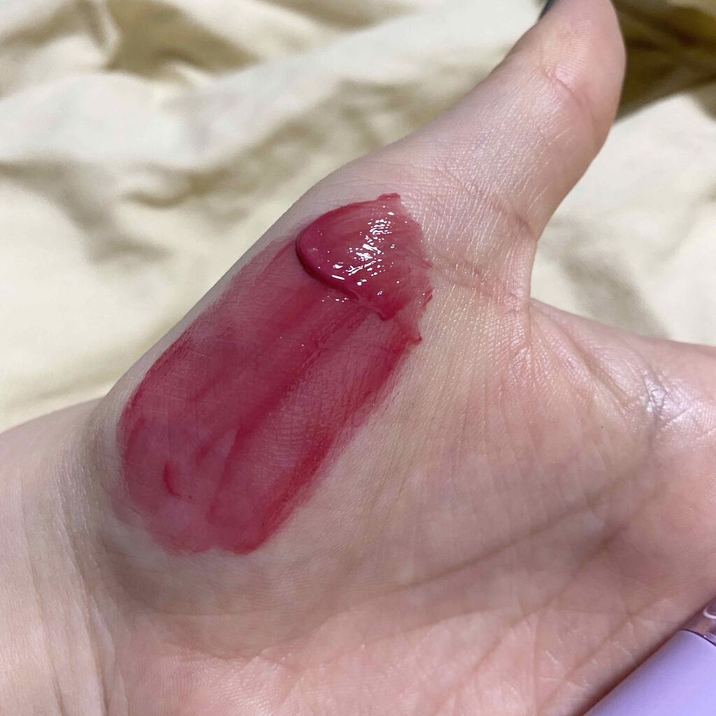 グラスティングウォーターティント/rom&nd/リップティントを使ったクチコミ（3枚目）