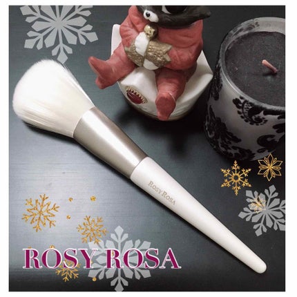 エンジェリッチブラシ パウダー用 L/ロージーローザ/メイクブラシを使ったクチコミ(1枚目)