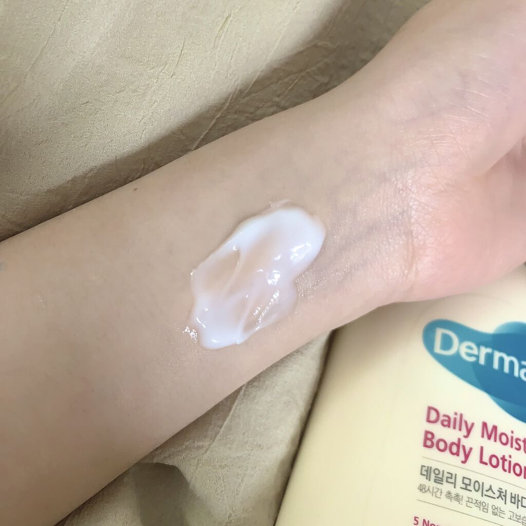 デイリーモイスチャーボディローション/Derma:B/ボディローションを使ったクチコミ（2枚目）