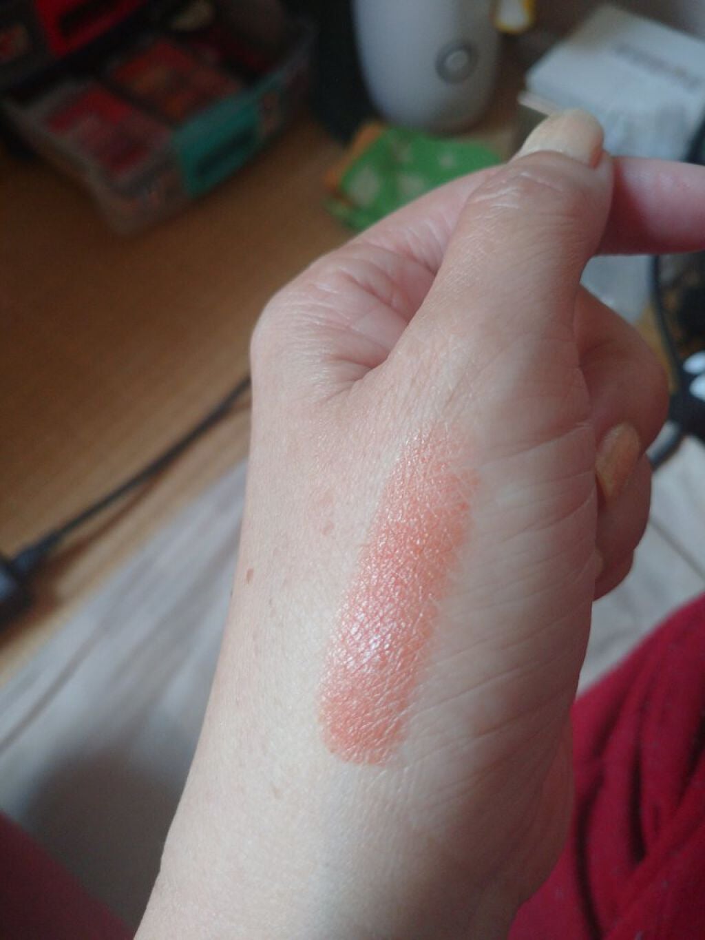 ラスティング リップカラーN/CEZANNE/口紅を使ったクチコミ(3枚目)