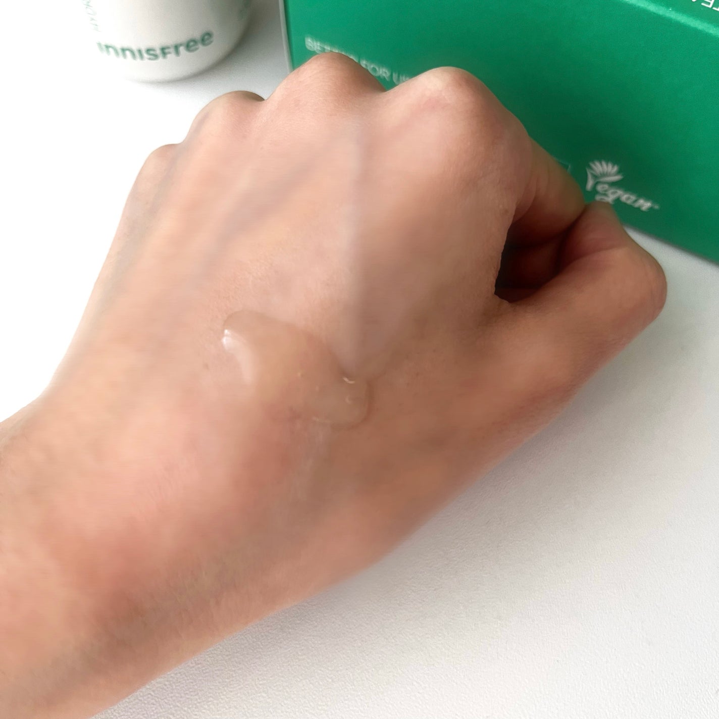グリーンティーシード ヒアルロン セラム /innisfree/美容液を使ったクチコミ(3枚目)