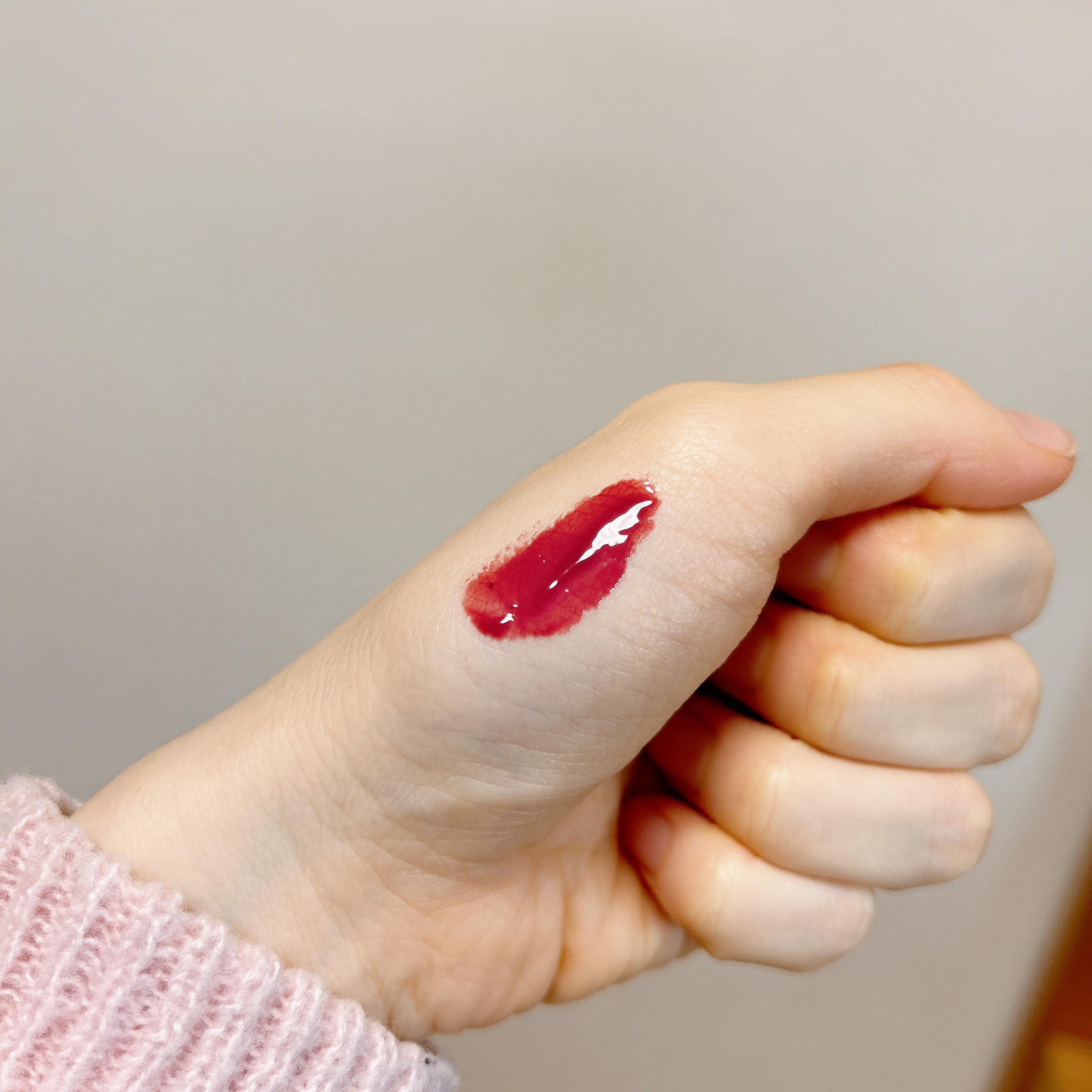 ウォンジョンヨ　キャンディーグロウティント 06 ミルキープラム/Wonjungyo/リップティントを使ったクチコミ（2枚目）