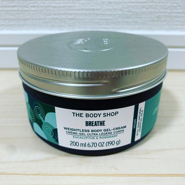 ウェルネス ボディジェルクリーム ユーカリ& ローズマリー/THE BODY SHOP/ボディクリームを使ったクチコミ（1枚目）