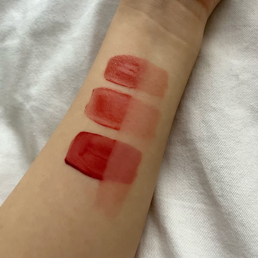 デューイ シロップ ティント 02 SOWOL-GIL PINK/CLIO/口紅を使ったクチコミ（3枚目）