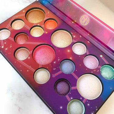 Solar Flare 18 Color Baked Eyeshadow Palette/bh cosmetics/パウダーアイシャドウを使ったクチコミ（2枚目）