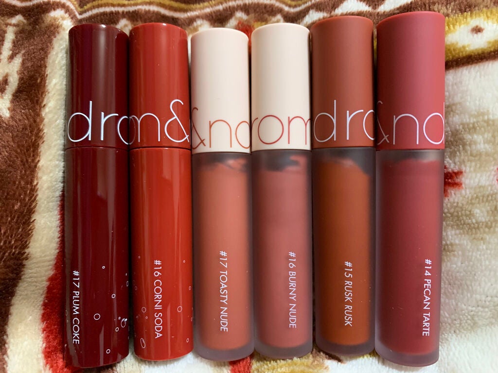 ゼロベルベットティント/rom&nd/リップティントを使ったクチコミ(2枚目)