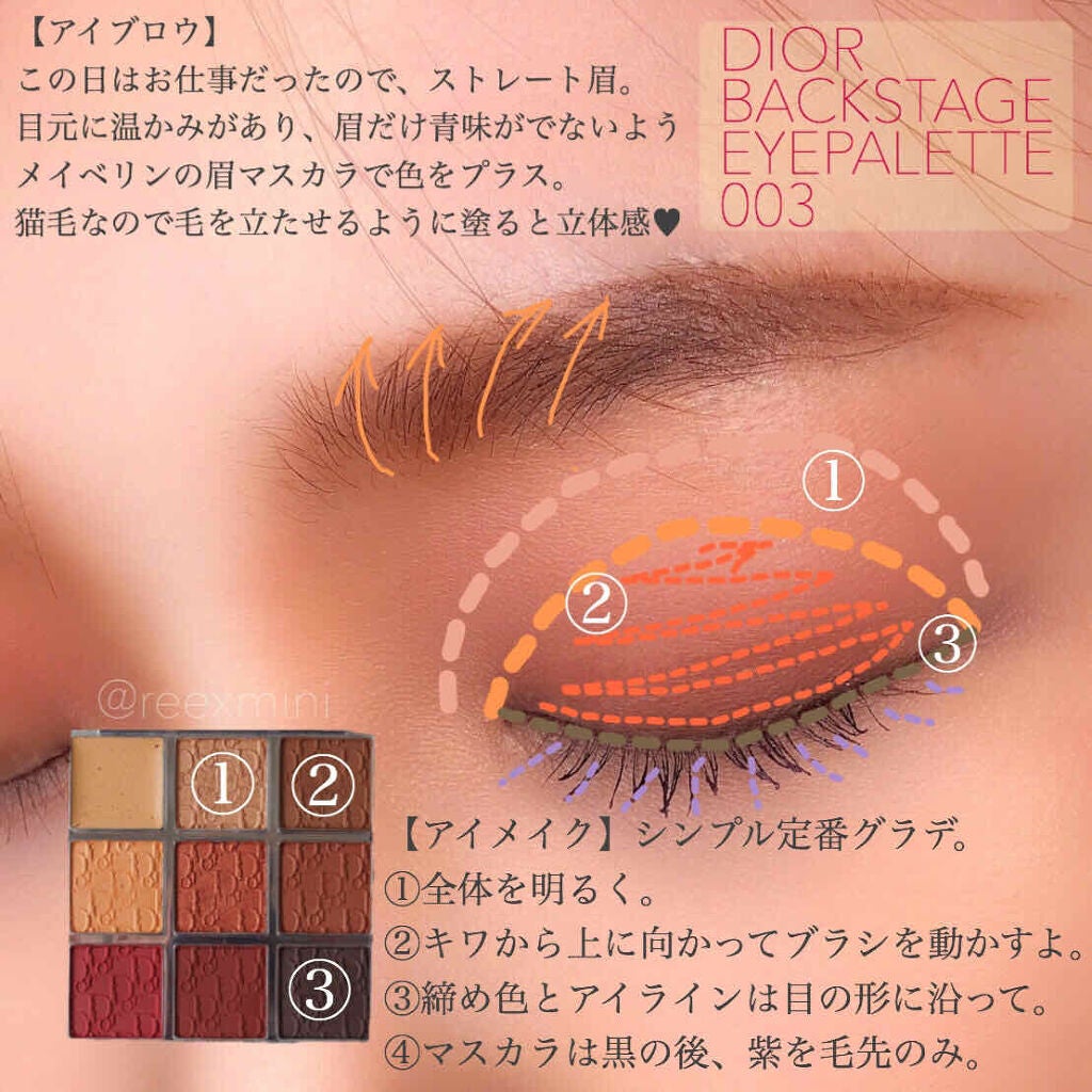 ディオール バックステージ アイ パレット/Dior/アイシャドウパレットを使ったクチコミ(1枚目)