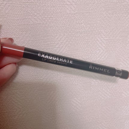 エグザジェレート リップライナーペンシル/リンメル ロンドン/リップライナーを使ったクチコミ(1枚目)