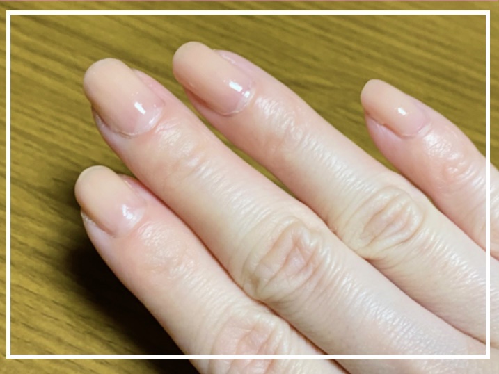 グロッシーコート/スキューズミー/オールインワンネイルを使ったクチコミ（2枚目）