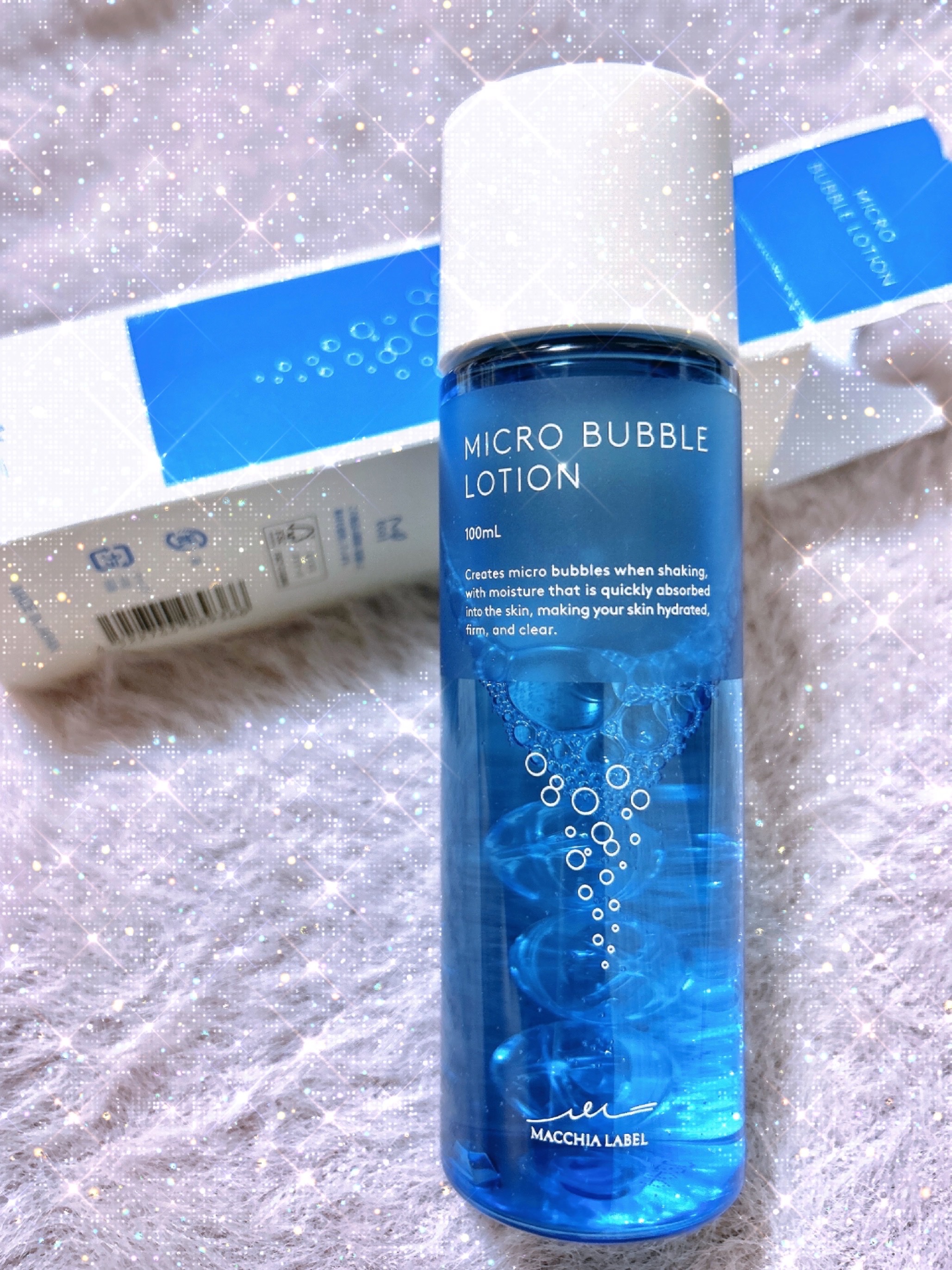 薬用マイクロバブルローション/Macchia Label/化粧水を使ったクチコミ（1枚目）