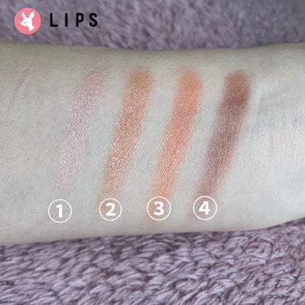 シルキースフレアイズ/キャンメイク/アイシャドウパレットを使ったクチコミ(3枚目)