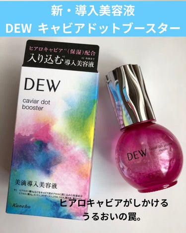 ヒアロキャビア配合の新・導入美容液
DEW
キャビアドットブースター

2020.12.16 新発売


LIPSのプレゼント企画で当選しました🎉
LIPS様、DEW様ありがとうございます☺️


ヒア