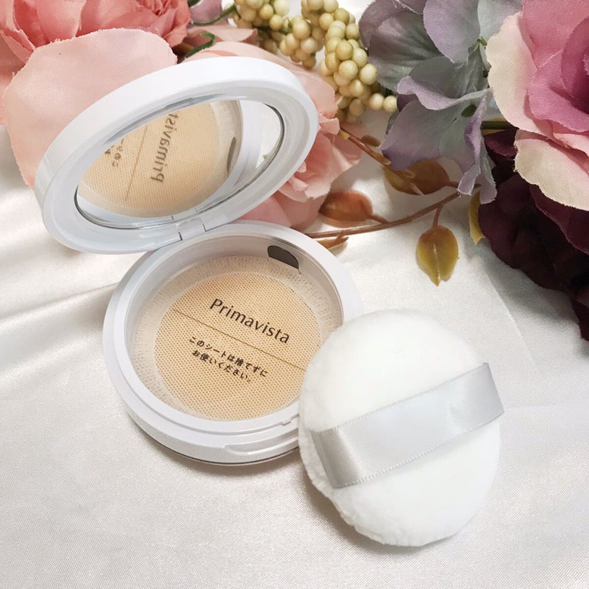 ポアレスフィクサー/プリマヴィスタ/ルースパウダーを使ったクチコミ(3枚目)