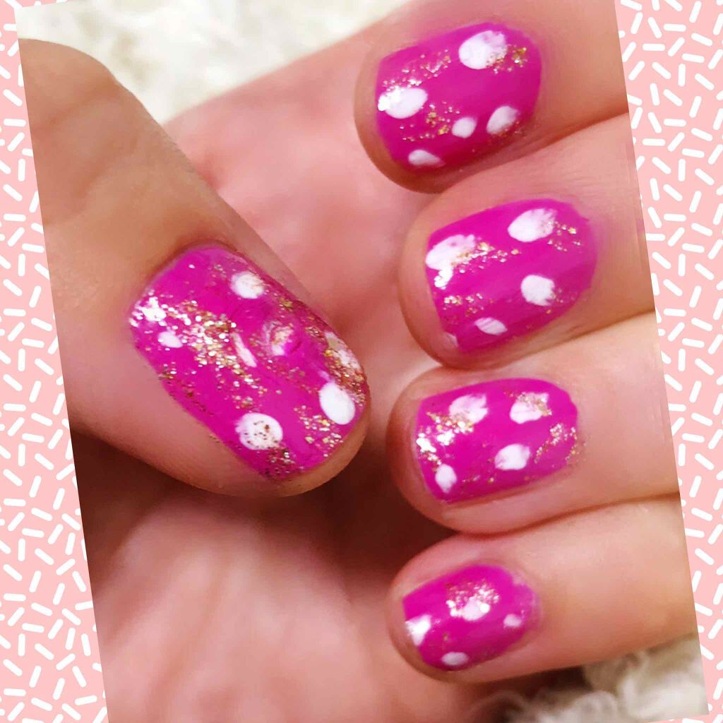 ネイルホリック Pinkish color PK812/ネイルホリック/マニキュアを使ったクチコミ（1枚目）