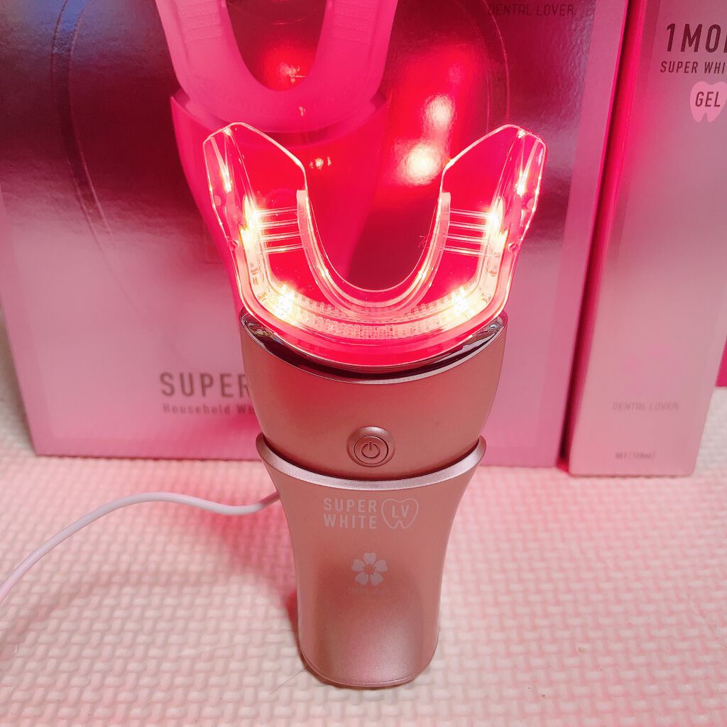 スーパーホワイトニングゲル/デンタルラバー/その他オーラルケアを使ったクチコミ（2枚目）