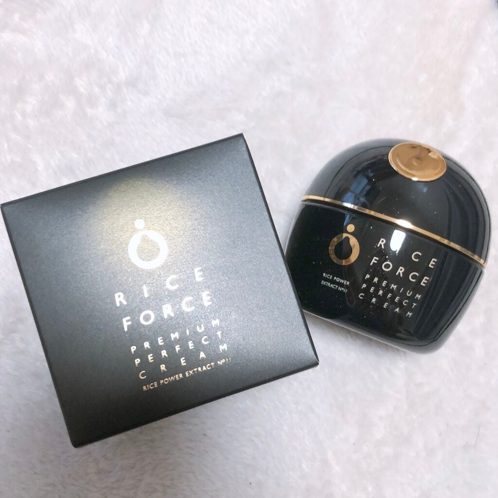 プレミアムパーフェクトクリーム/ライスフォース/フェイスクリームを使ったクチコミ(1枚目)