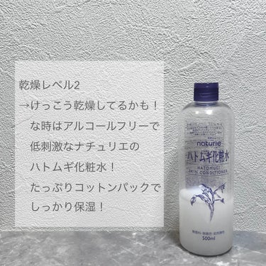 ハトムギ化粧水(ナチュリエ スキンコンディショナー R )/ナチュリエ/化粧水を使ったクチコミ（3枚目）