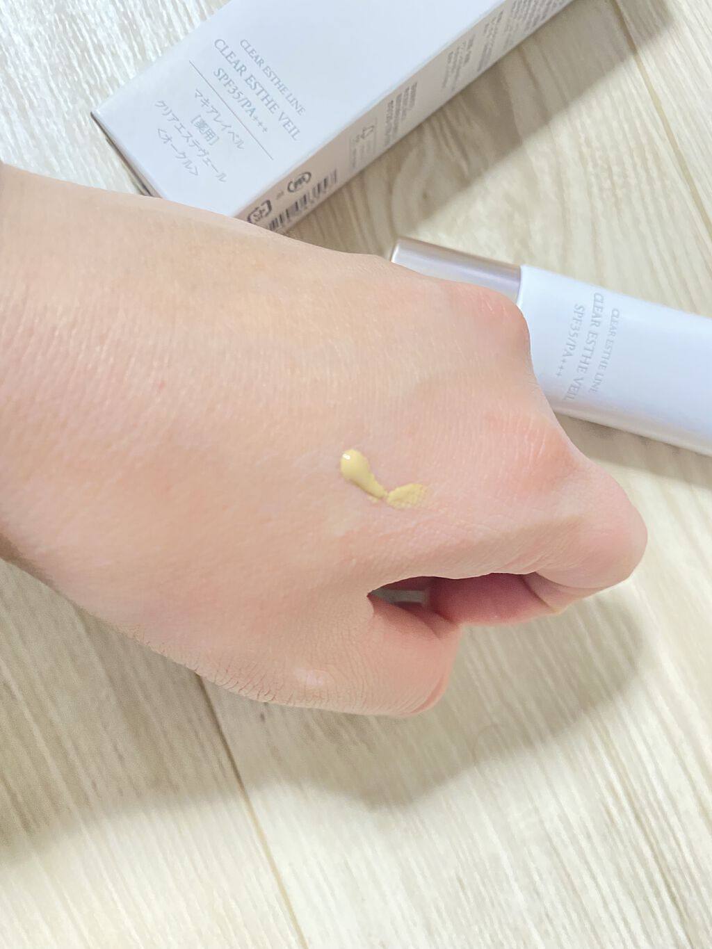 薬用クリアエステヴェール/Macchia Label/リキッドファンデーションを使ったクチコミ（2枚目）