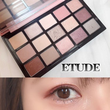 プレイカラーアイパレット ランジェリーバックステージ/ETUDE/アイシャドウパレットを使ったクチコミ（1枚目）