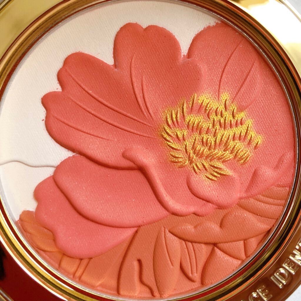 ZEESEAx正宮御品 「盛唐酔夢」シリーズ 丹酔金箔 牡丹チークシャッドパレット/ZEESEA/パウダーチークを使ったクチコミ(2枚目)