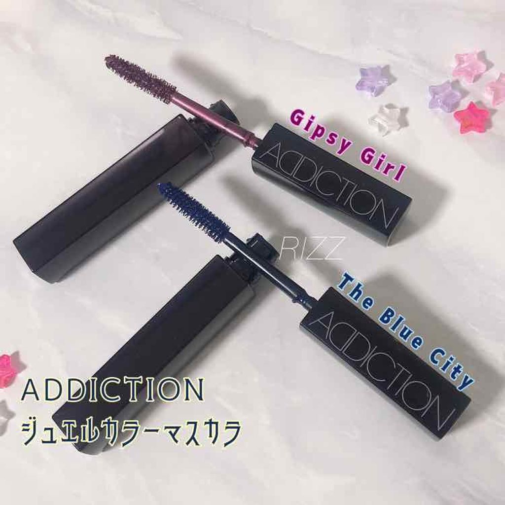 ジュエル カラー マスカラ/ADDICTION/マスカラを使ったクチコミ（1枚目）