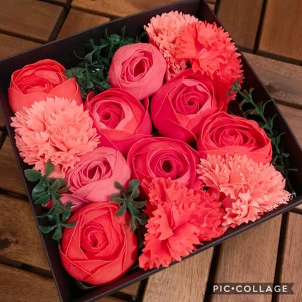 シャンドフルールボックスバスペタル/ノルコーポレーション/バスグッズを使ったクチコミ(2枚目)