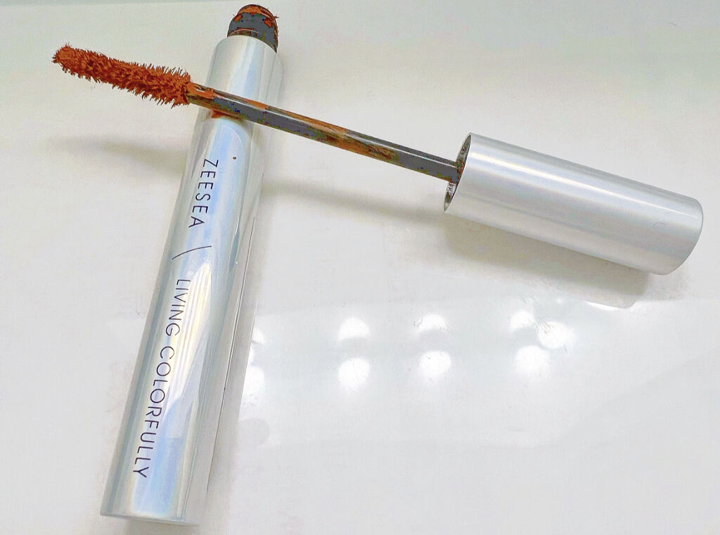 ダイヤモンドシリーズ カラーマスカラ/ZEESEA/マスカラを使ったクチコミ（2枚目）