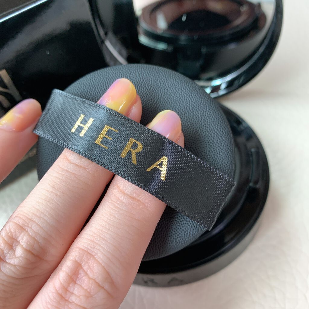 ブラック クッション/HERA/クッションファンデーションを使ったクチコミ（3枚目）