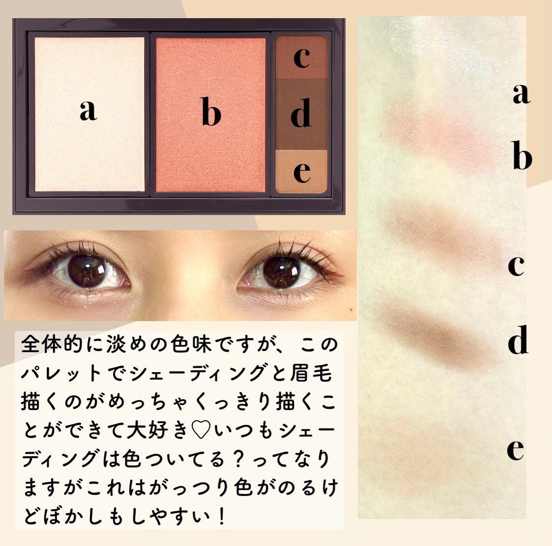 フィット my カラーパレット 03 autumn/STEIASUR（ステイアシュール）/マルチパレットを使ったクチコミ（3枚目）